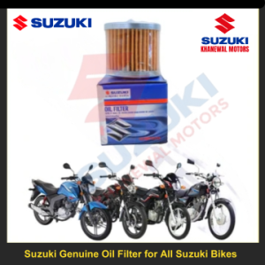 Suzuki Genuine Oil Filter for All Suzuki Bikes - Engine Oil Purification at Its Best