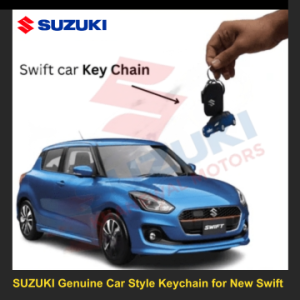 SUZUKI Genuine Car Style Keychain for New Swift - Showcase Your Swift Pride