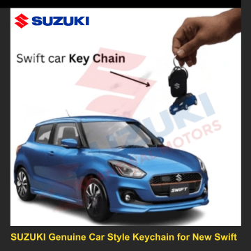 SUZUKI Genuine Car Style Keychain for New Swift - Showcase Your Swift Pride