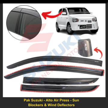 Pak Suzuki - Alto Air Press - Sun Blockers & Wind Deflectors- 1st copy