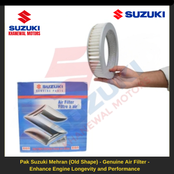 Pak Suzuki Mehran (Old Shape) - Genuine Air Filter - Enhance Engine Longevity and Performance