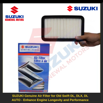 SUZUKI Genuine Air Filter for Old Swift DL, DLX, DL AUTO - Enhance Engine Longevity and Performance