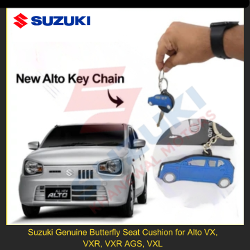Suzuki Genuine Key Chain for New Alto - Add Elegance to Your Keys!