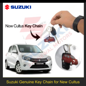 Suzuki Genuine Key Chain for New Cultus- Add Elegance to Your Keys!