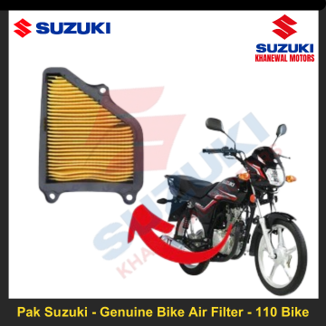 Pak Suzuki - Genuine Bike Air Filter - 110 Bike