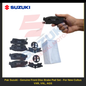 Pak Suzuki - Genuine Front Disc Brake Pad Set (BE700) - For New Cultus VXR, VXL, AGS