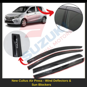 New Cultus Air Press - Wind Deflectors & Sun Blockers 1st Copy