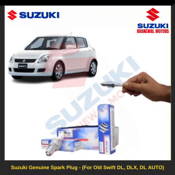 Suzuki Genuine Spark Plug - G Power (Platinum Tip) BKR6E11 - Ignite Your Engine's Power (For Old Swift DL, DLX, DL AUTO)