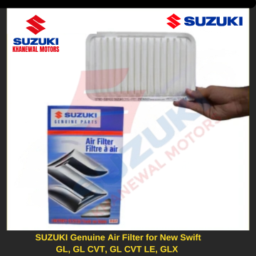 SUZUKI Genuine Air Filter for New Swift GL, GL CVT, GL CVT LE, GLX CVT - Enhance Engine Longevity and Performance